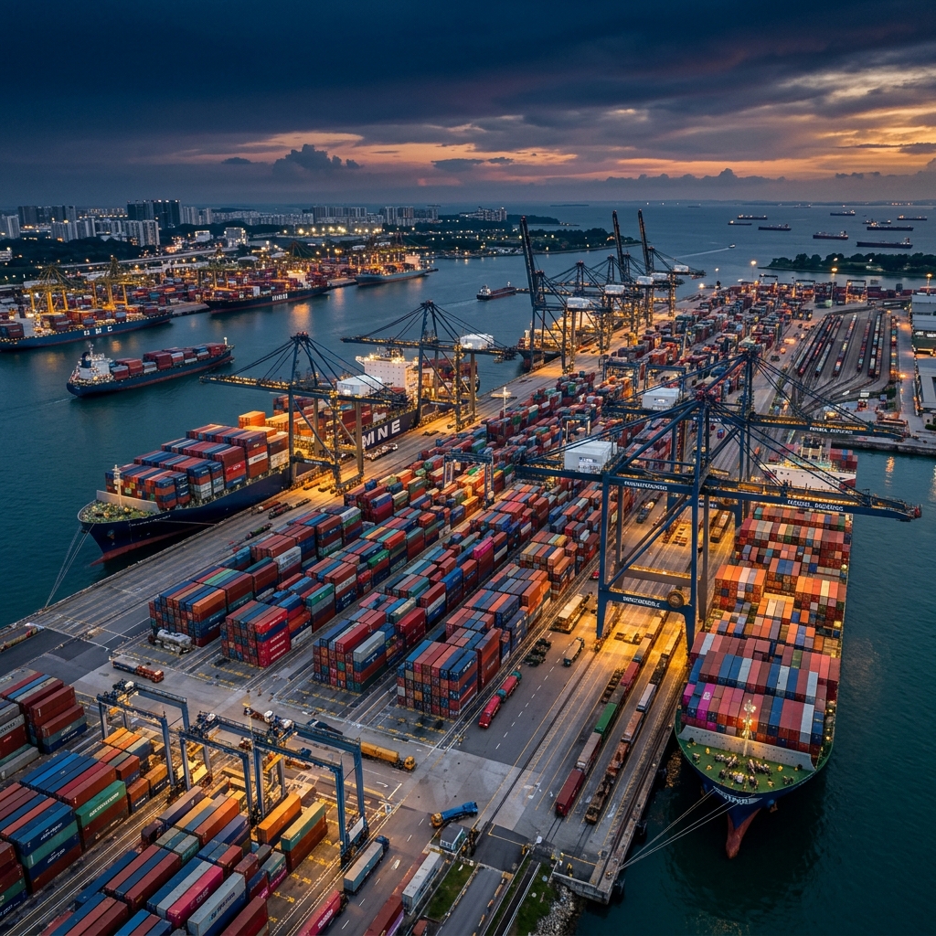 International export logistics and shipping
