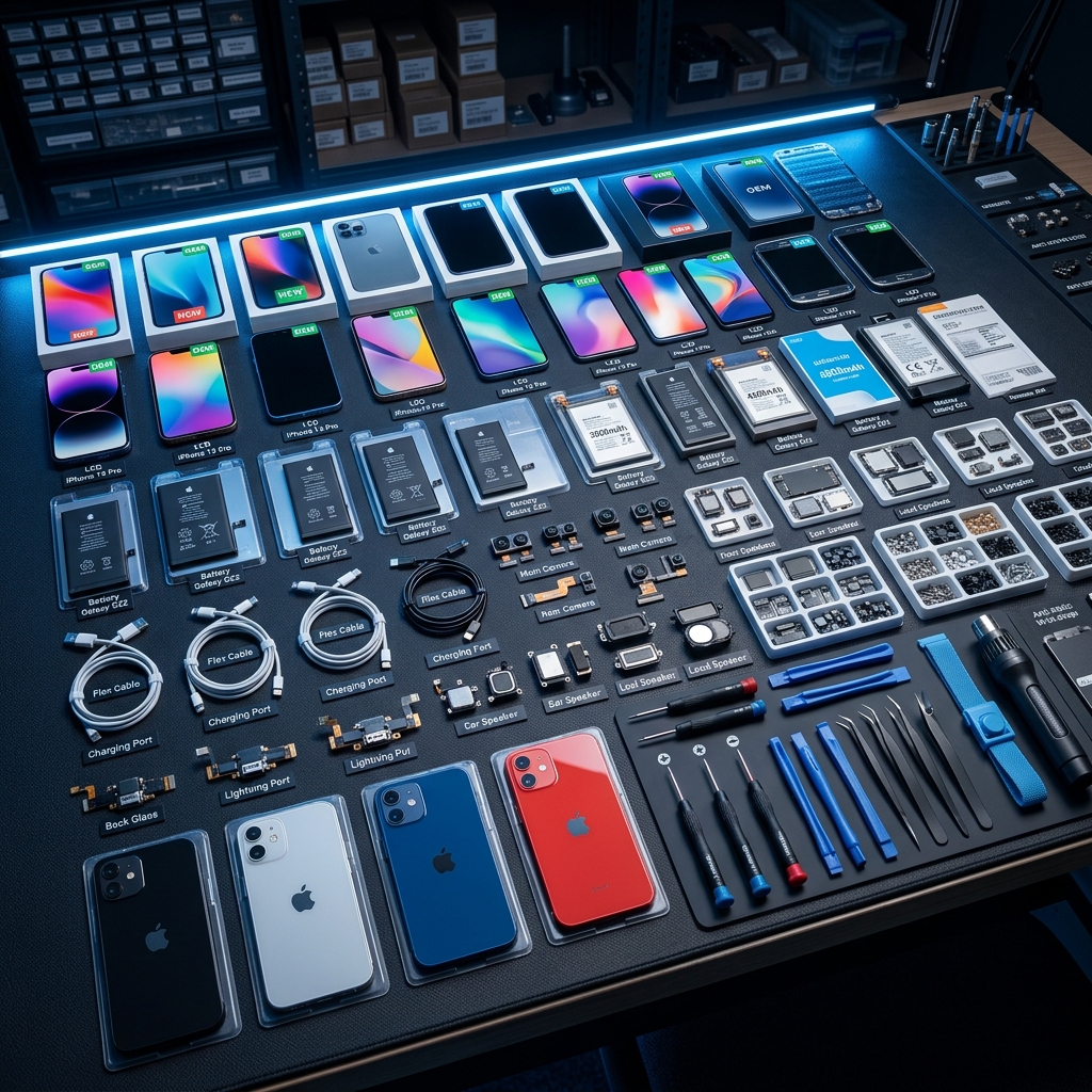 Mobile repair parts inventory
